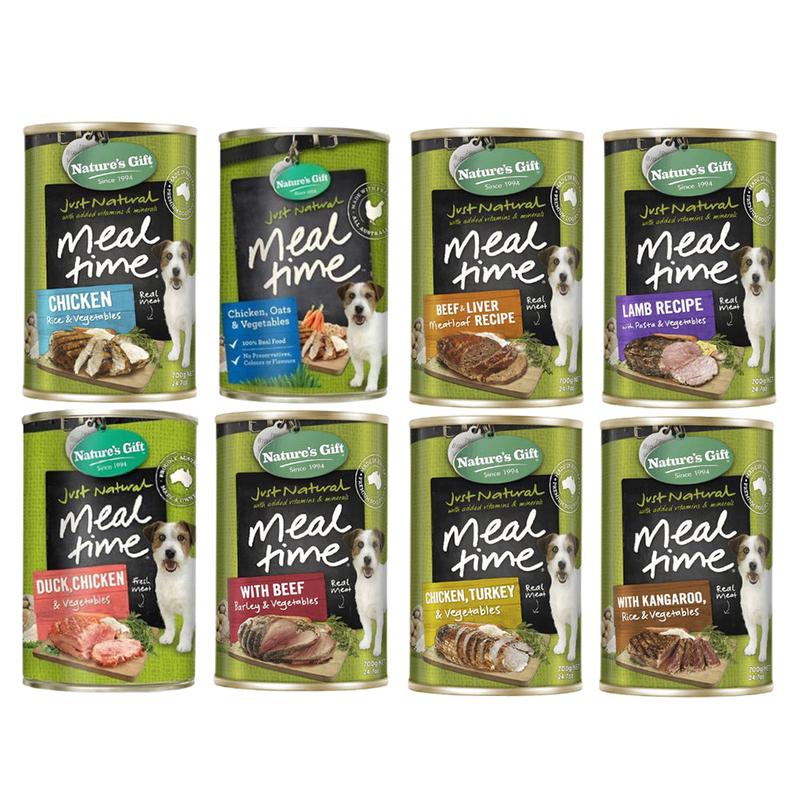*DONATION TO ANIMAL LOVERS LEAGUE* Nature's Gift Dog Canned Food 700g x 12cans (Assorted)
