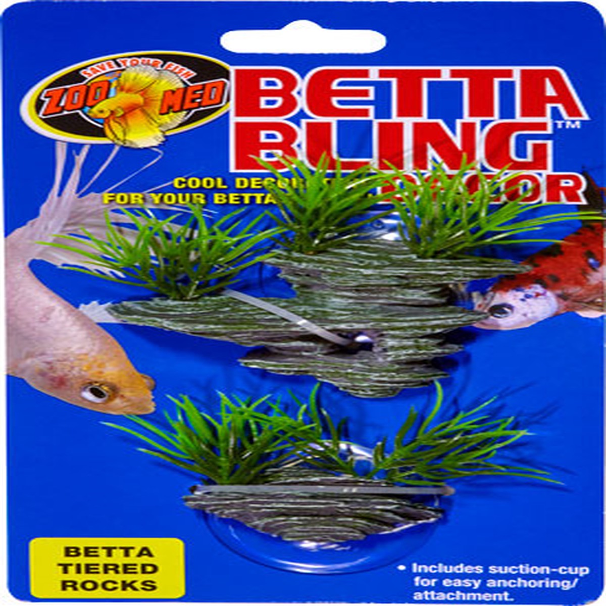 Zoo Med Betta Bling Decor Tiered Rocks