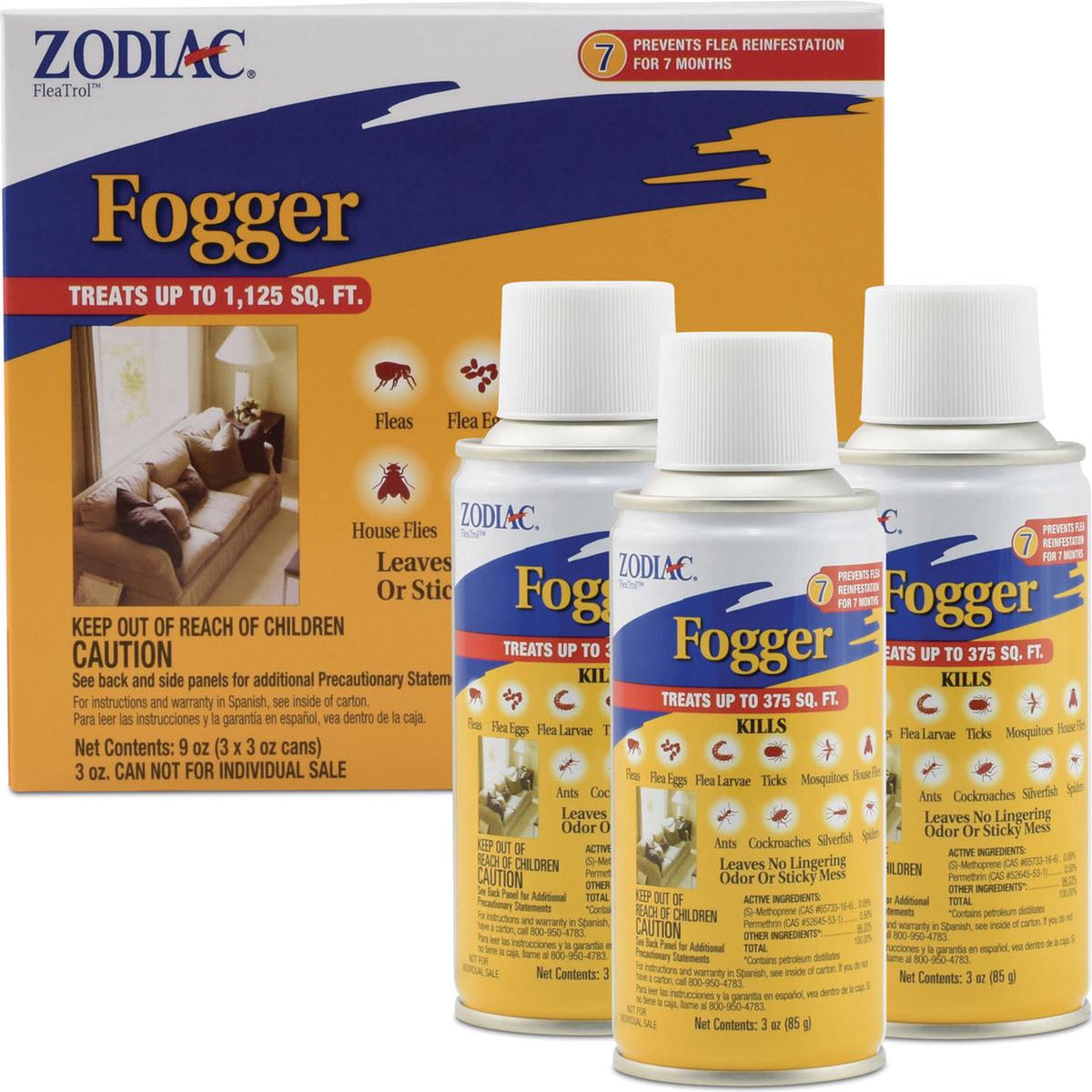 Zodiac Flea & Tick Fogger - 3 OZ-3 PK