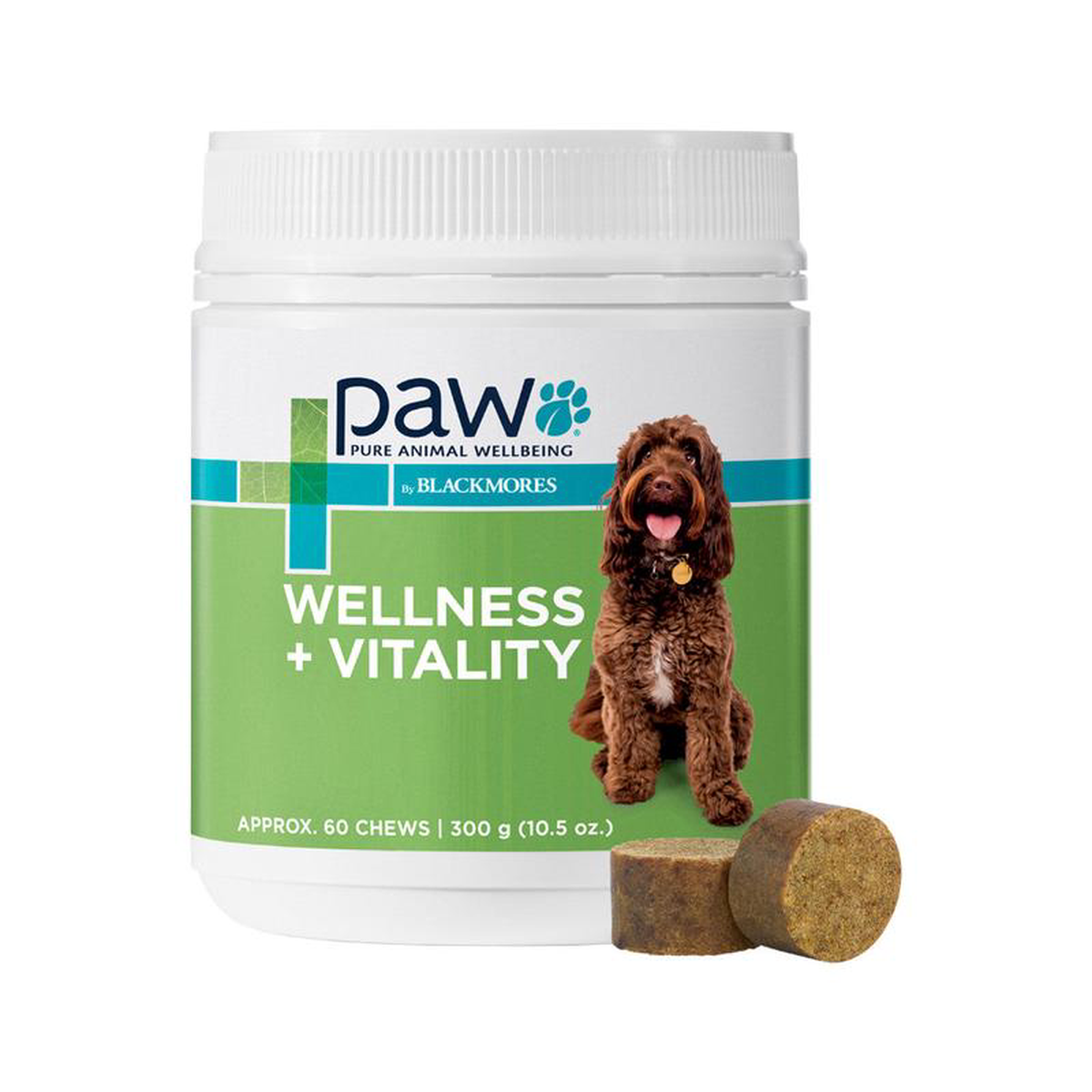 PAW By Blackmores Multivitamin 038 Wholefood Chews approx 60 Wellness Vitality 300g