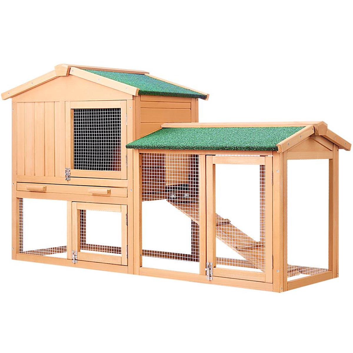 138cm Wide Wooden Pet Coop
