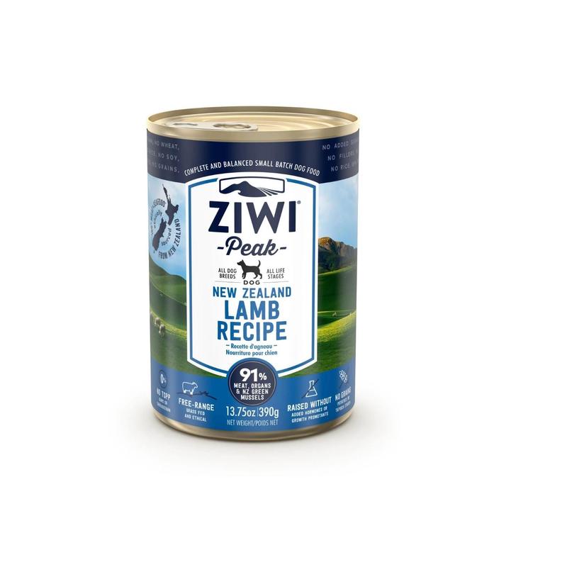 Ziwi Peak Lamb Wet Dog Food 390g