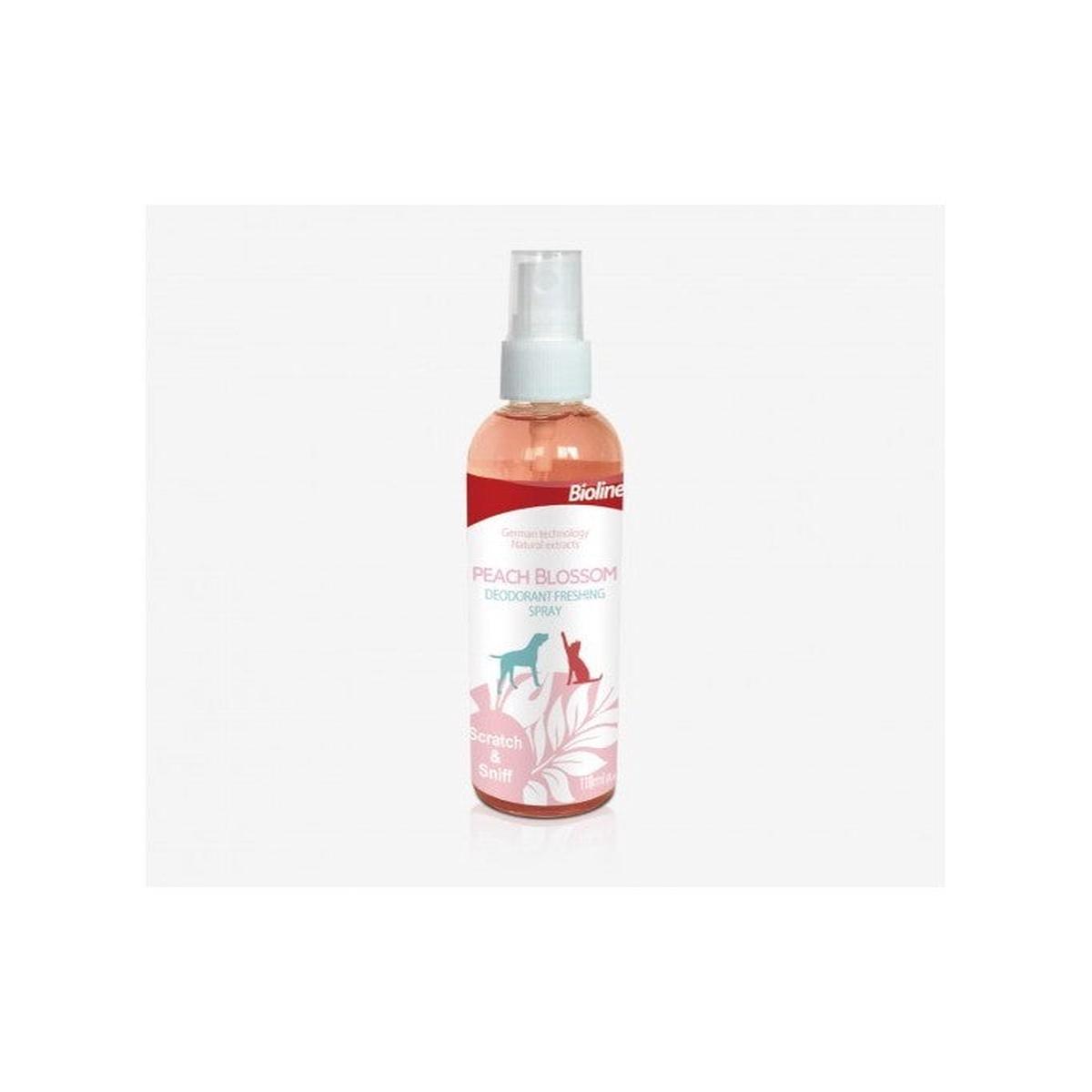 Bioline Peach Blossom Deodorant Freshing Spray- 118ml