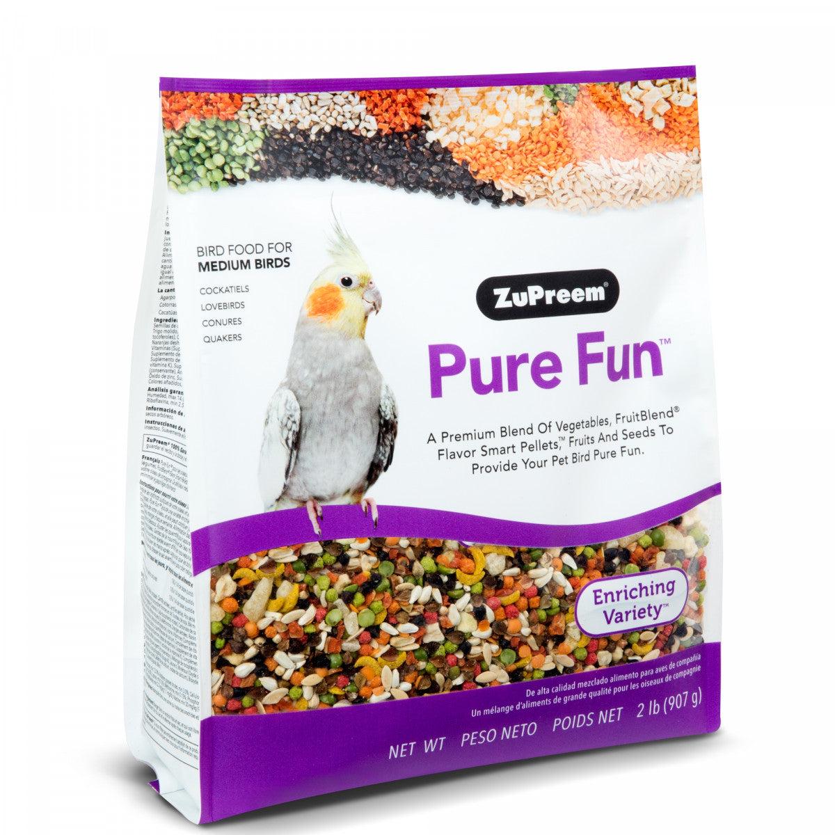 Zupreem Pure Fun Medium Birds - (0.91kg)