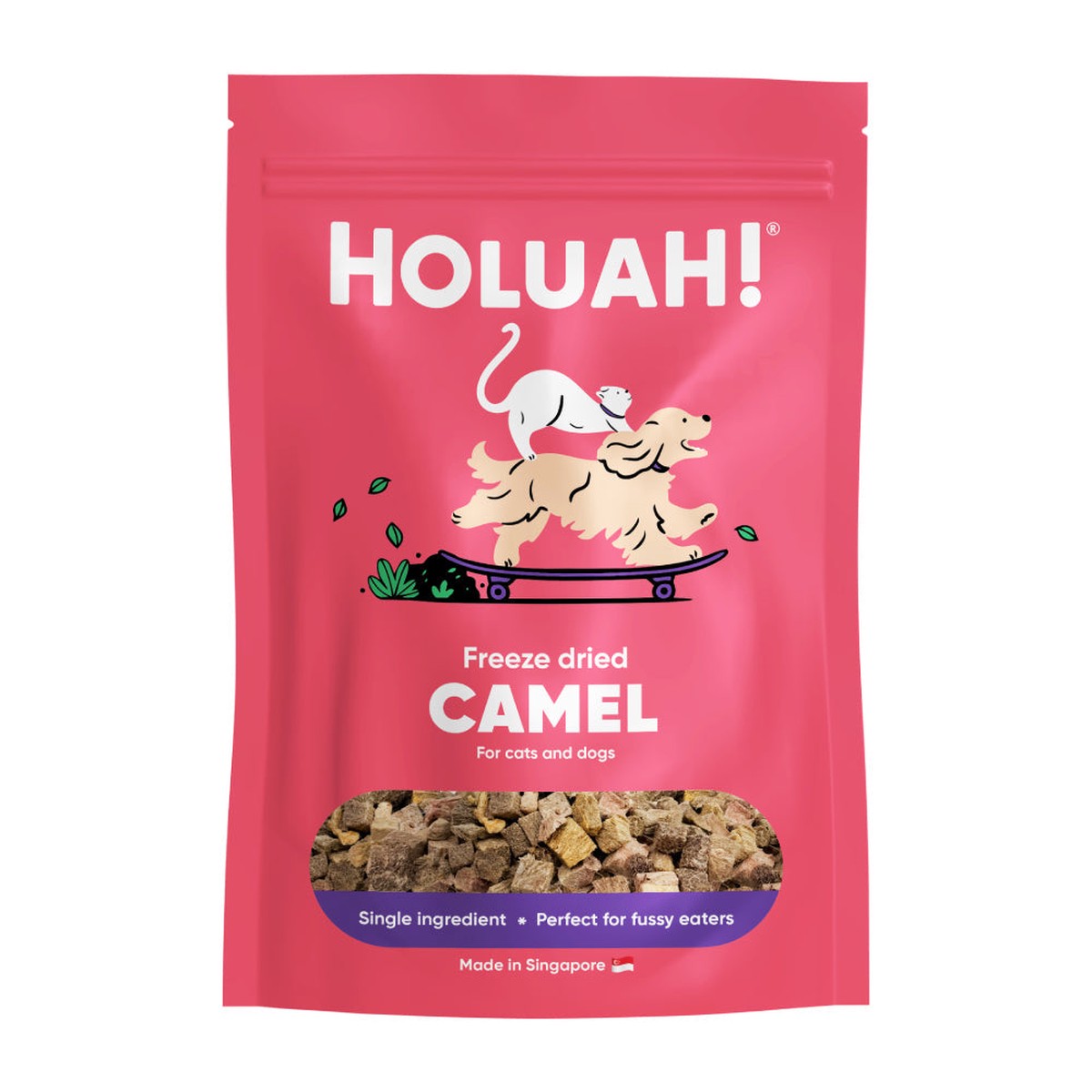 30% OFF: Holuah Camel Freeze Dried Treats For Cats & Dogs 50g