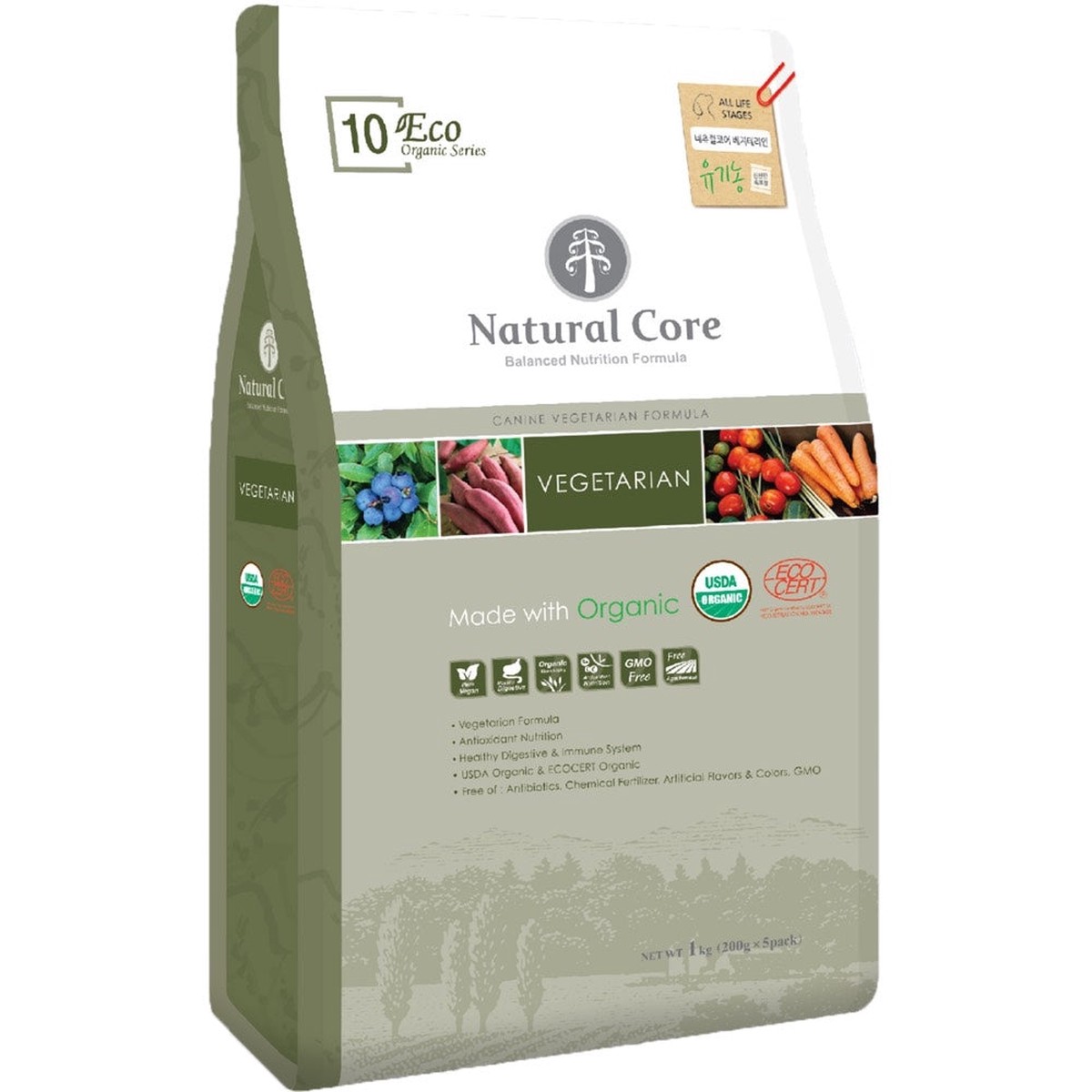 '15% OFF/BUNDLE DEAL': Natural Core Eco 10 Organic Vegetarian Dry Dog Food